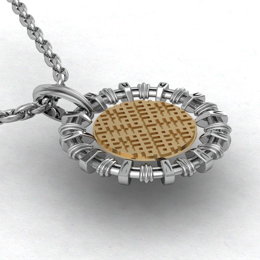 exclusive pendant 3D print model_1