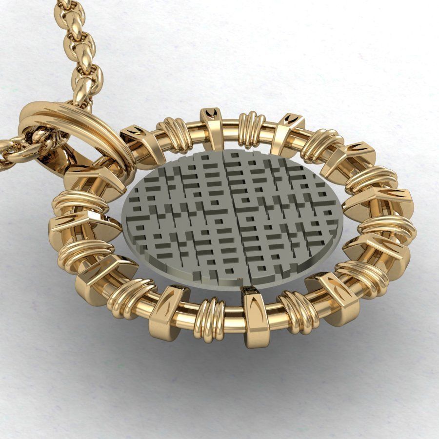 exclusive pendant 3D print model_5