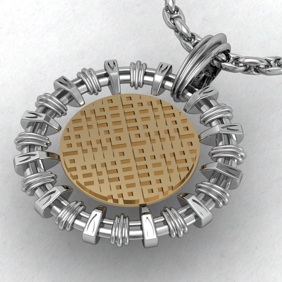 exclusive pendant 3D print model_6