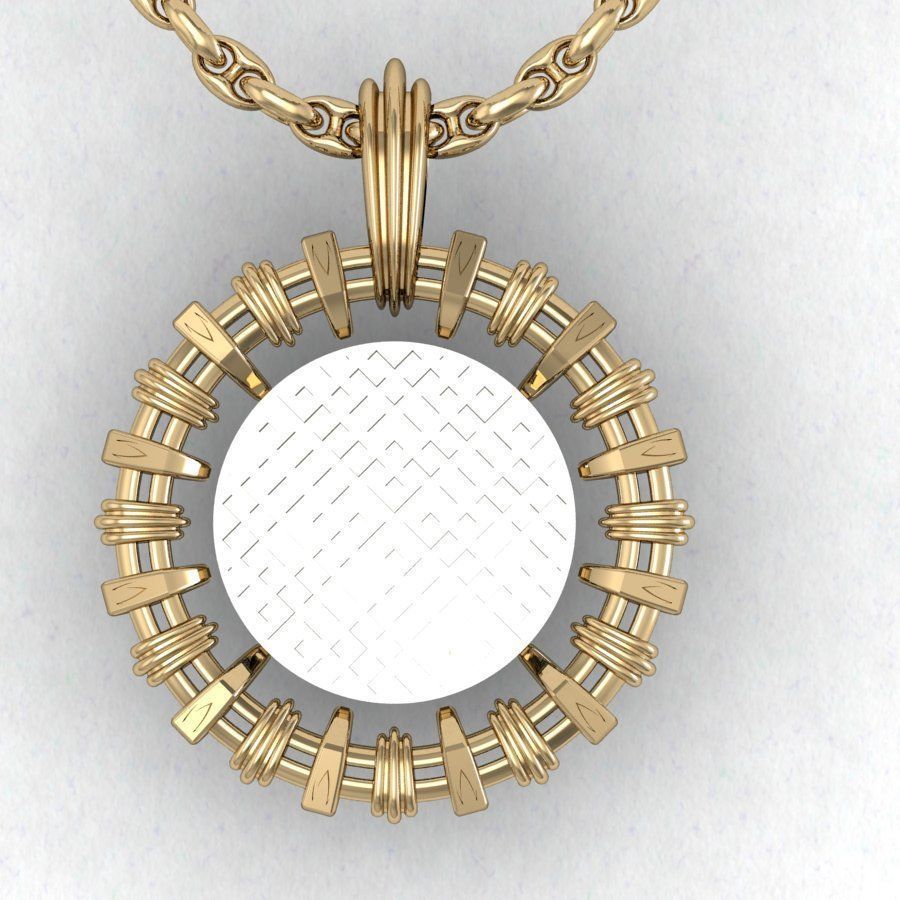 exclusive pendant 3D print model_4