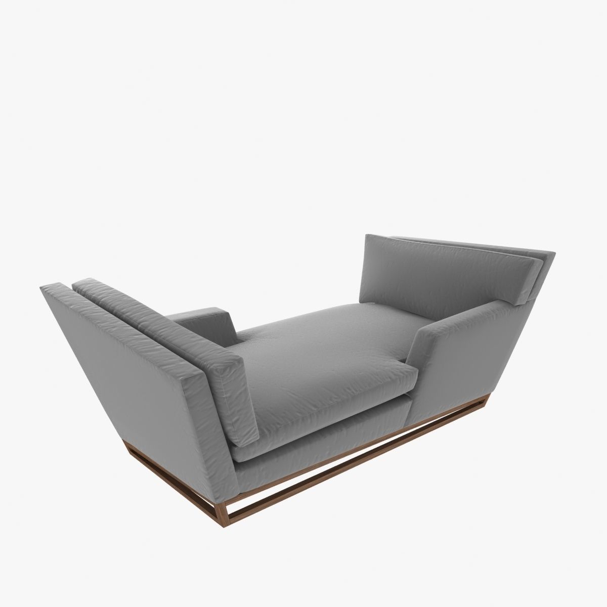 New Contemporary Modern Handmade Tete-a-tete Sofa  3D model_3