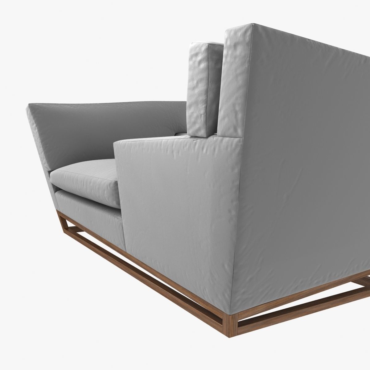 New Contemporary Modern Handmade Tete-a-tete Sofa  3D model_4