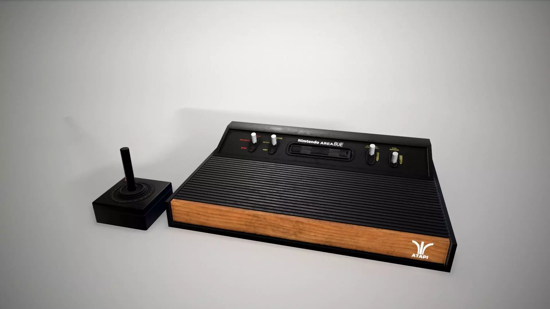 Nimtendo Atapi Low-poly 3D model_0