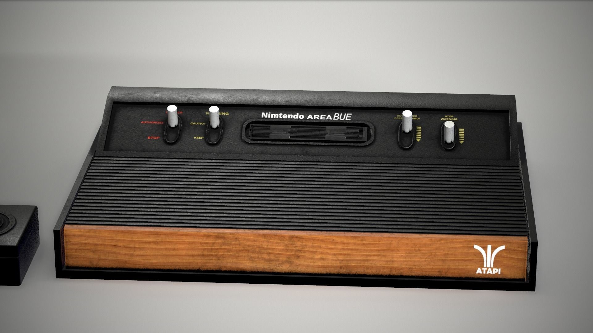 Nimtendo Atapi Low-poly 3D model_3