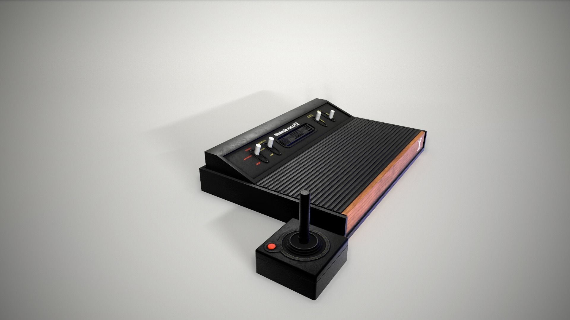 Nimtendo Atapi Low-poly 3D model_4