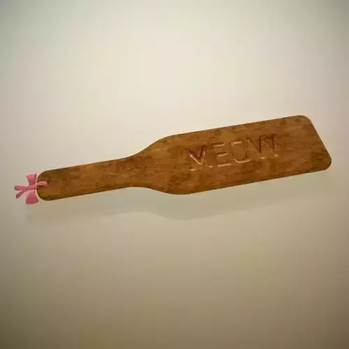 Kitchen Spatula Low-poly 3D model