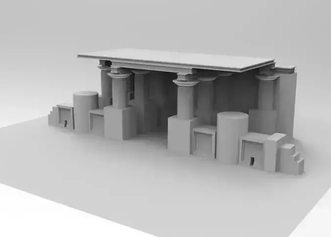 Egyptian Castle Entrence