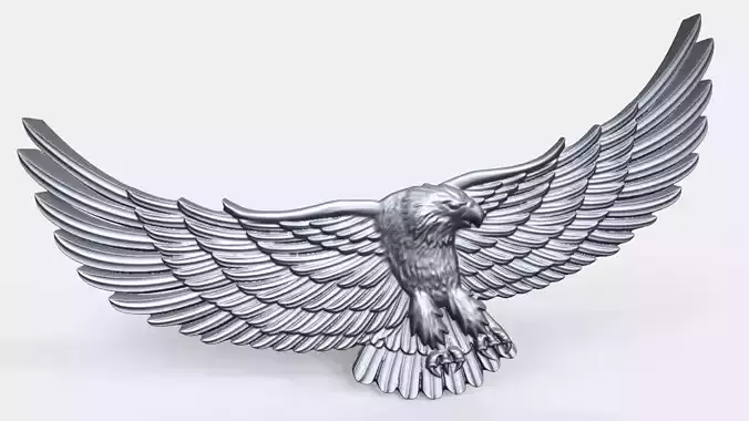 Eagle bas relief 