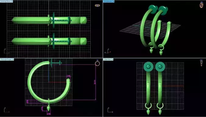 Earrings With Diamonds 3