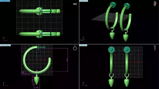 Earrings With Diamonds 4