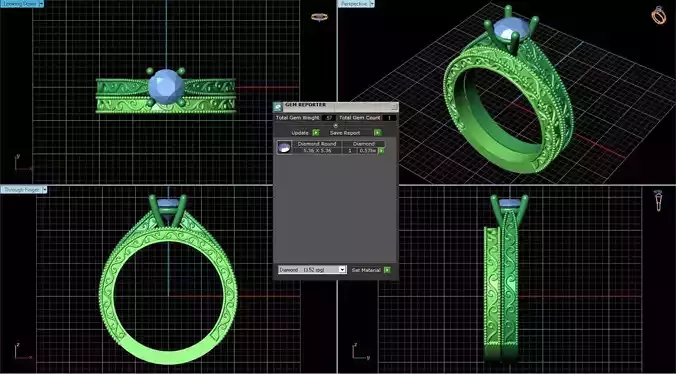 Couple Rings 3 3D print model