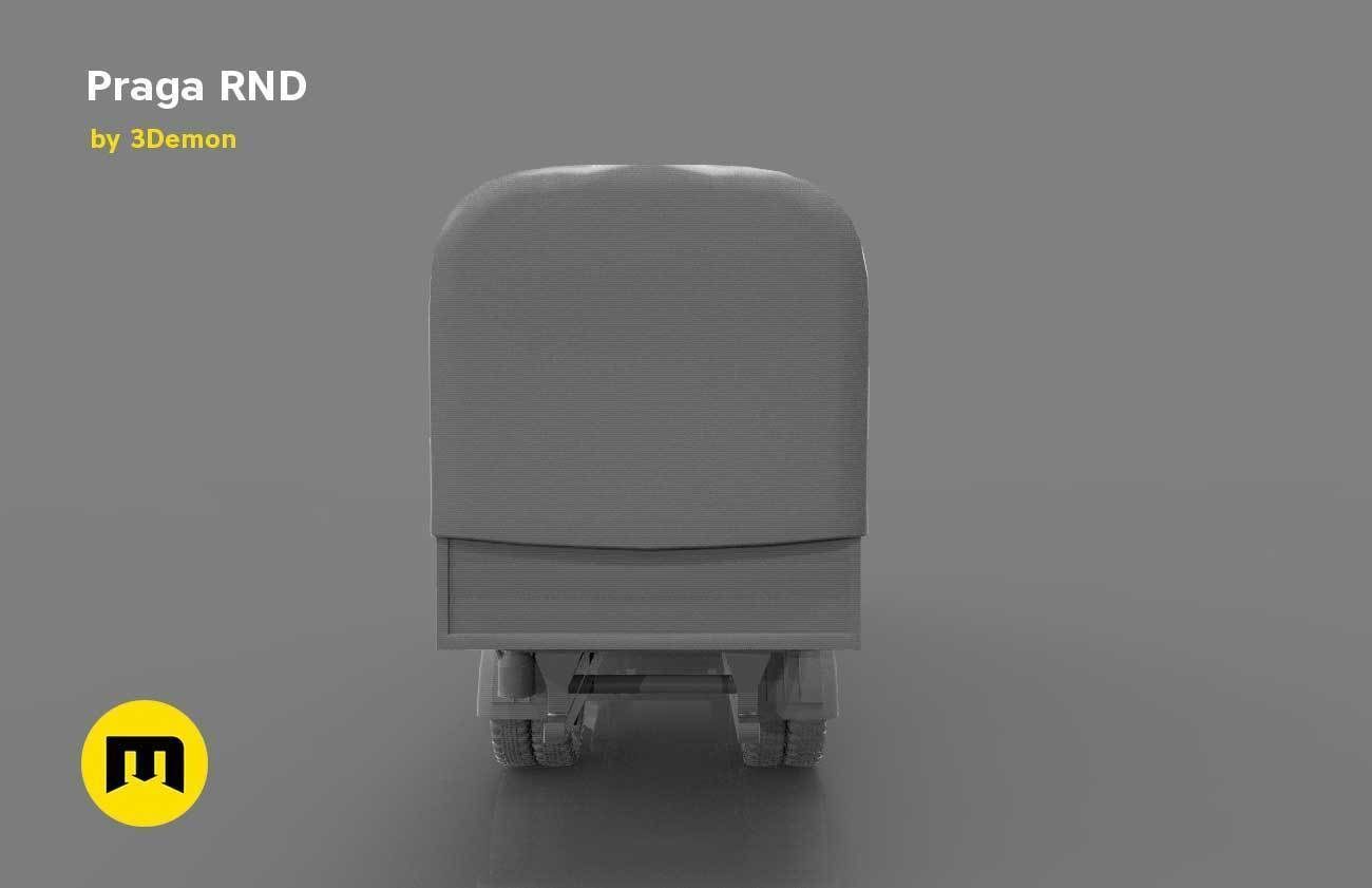 Praga RND 1950 truck 3D print model_5