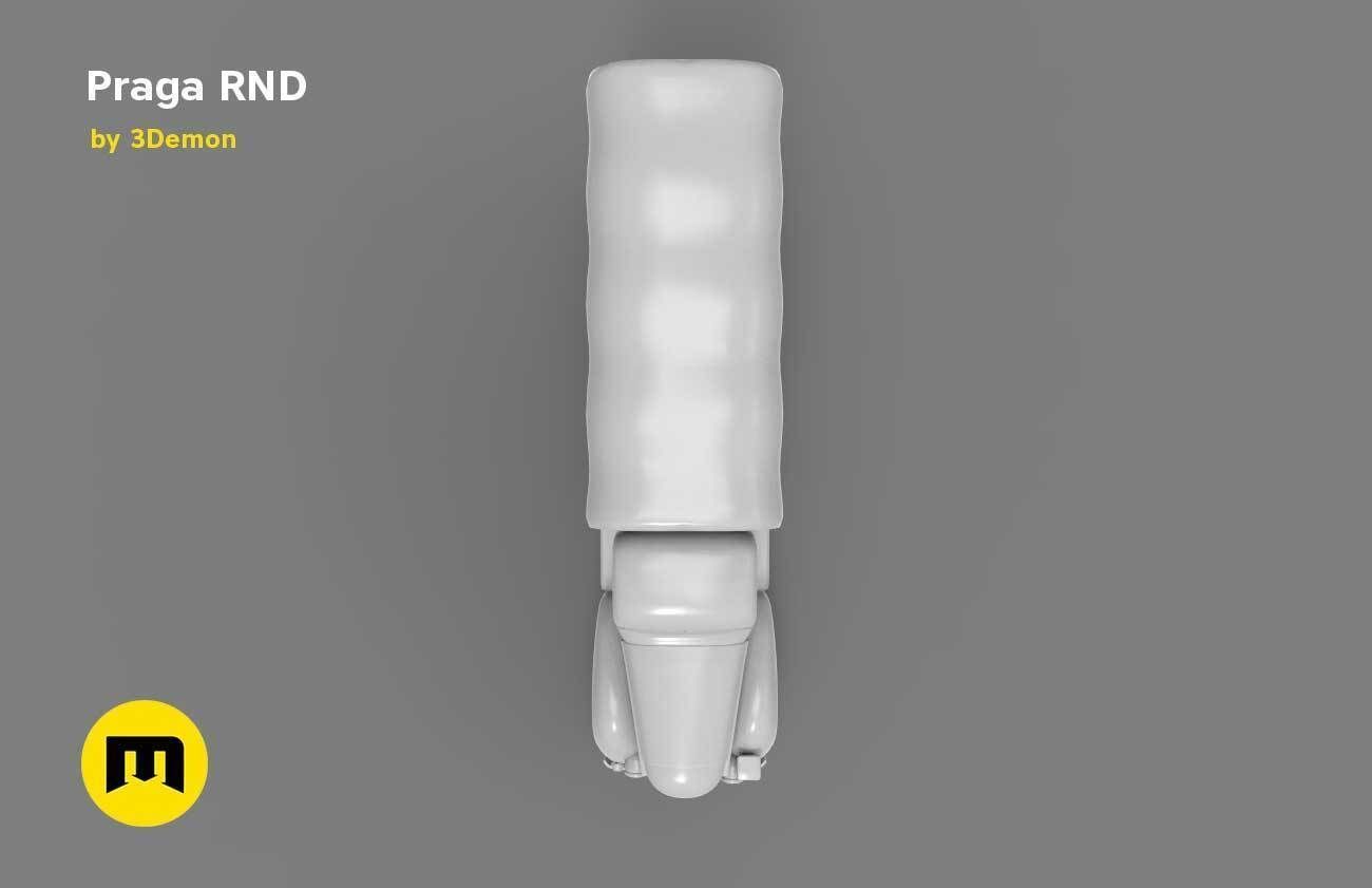 Praga RND 1950 truck 3D print model_9