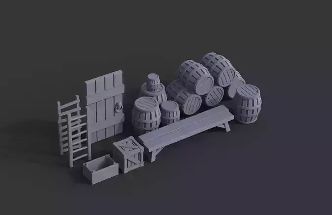 Wood Pack - Props Wargaming