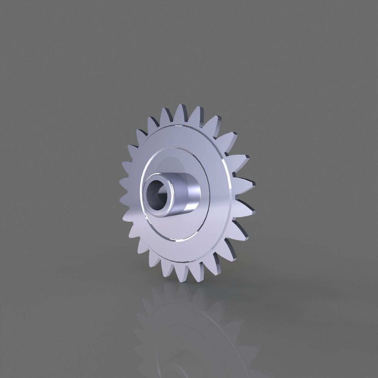 bicycle sprocket Involute teeth 3D model_1