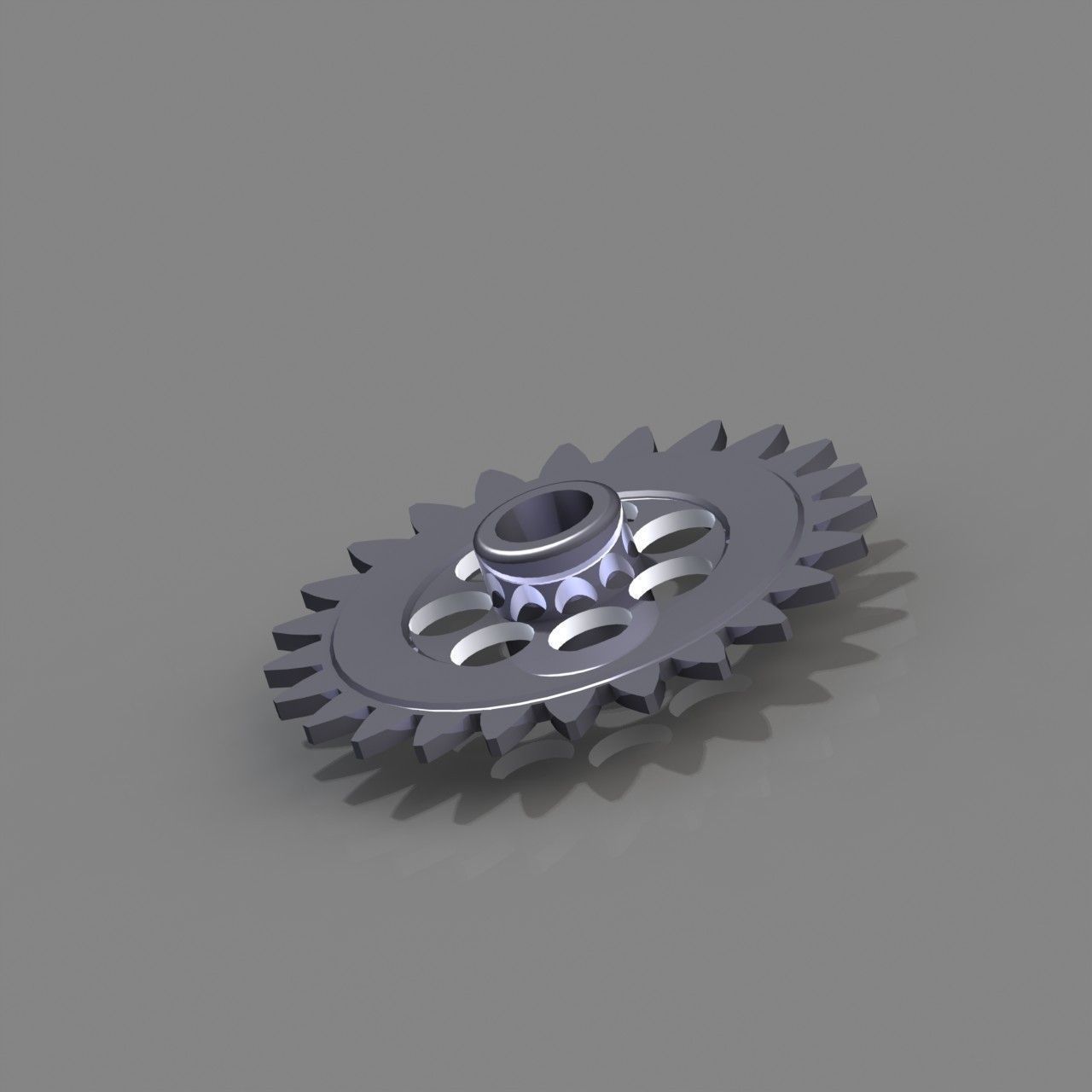 bicycle sprocket Involute teeth 3D model_2