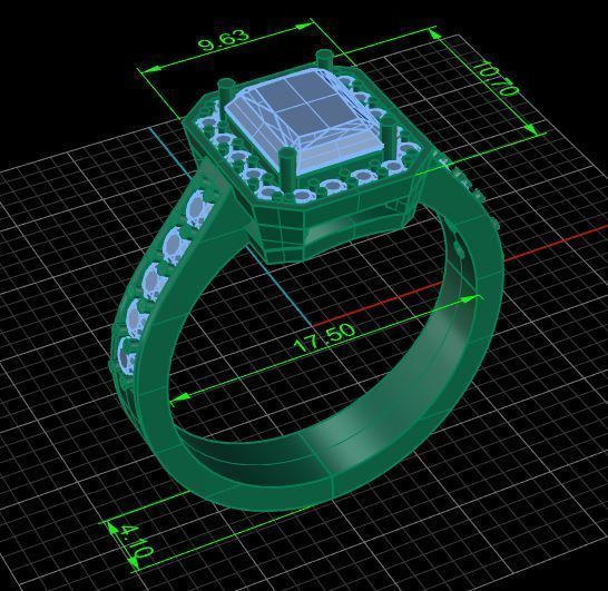 Ring 16 3D print model_6