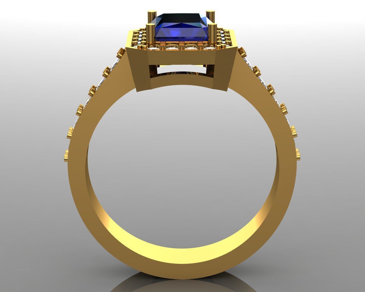Ring 16 3D print model_3