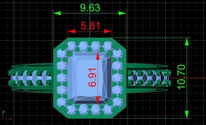 Ring 16 3D print model_7