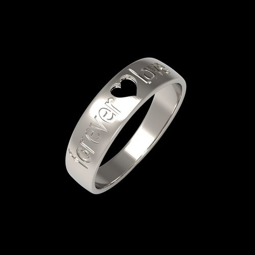 forever love ring 3D print model