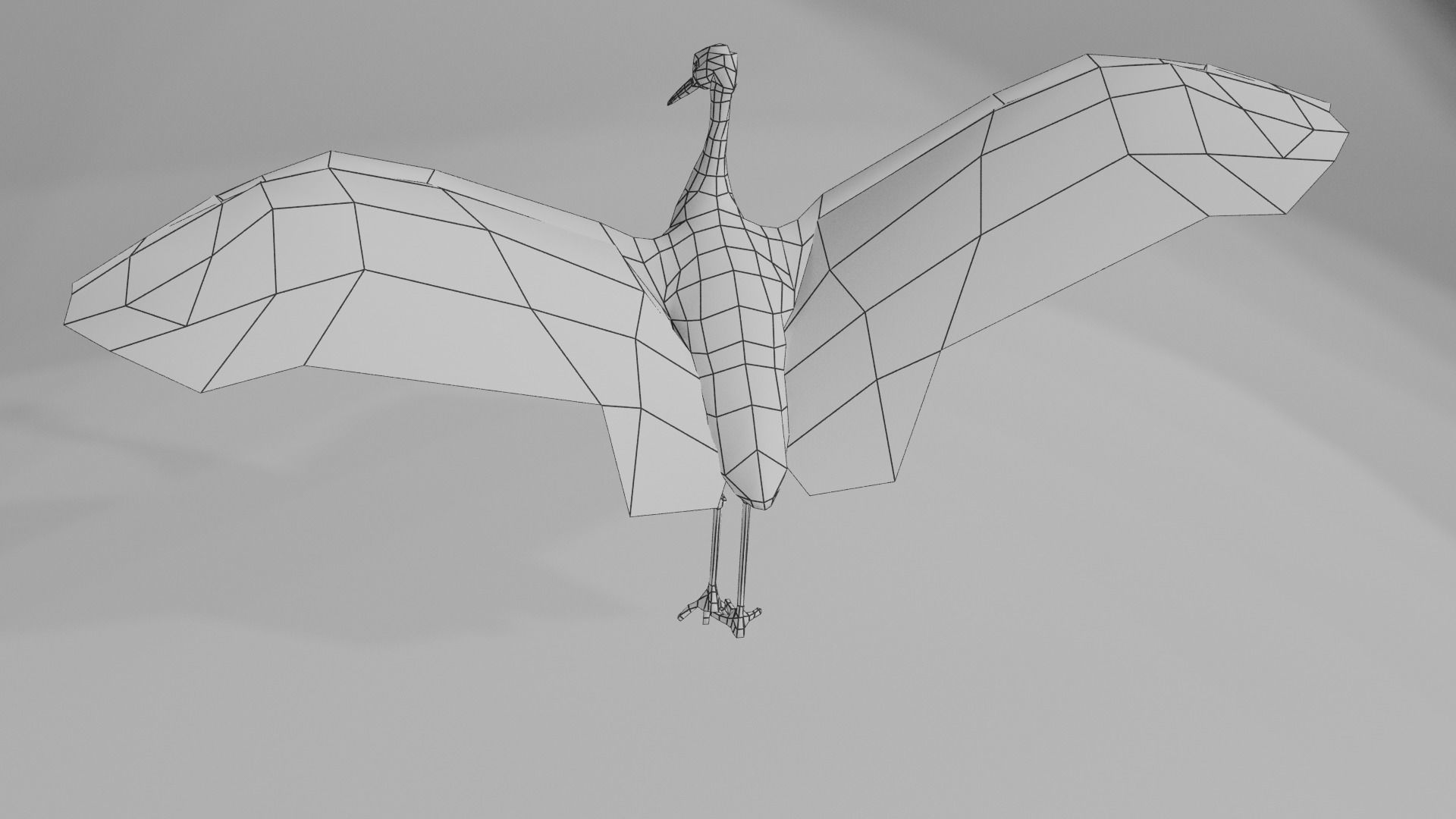Crane package Low-poly 3D model_3