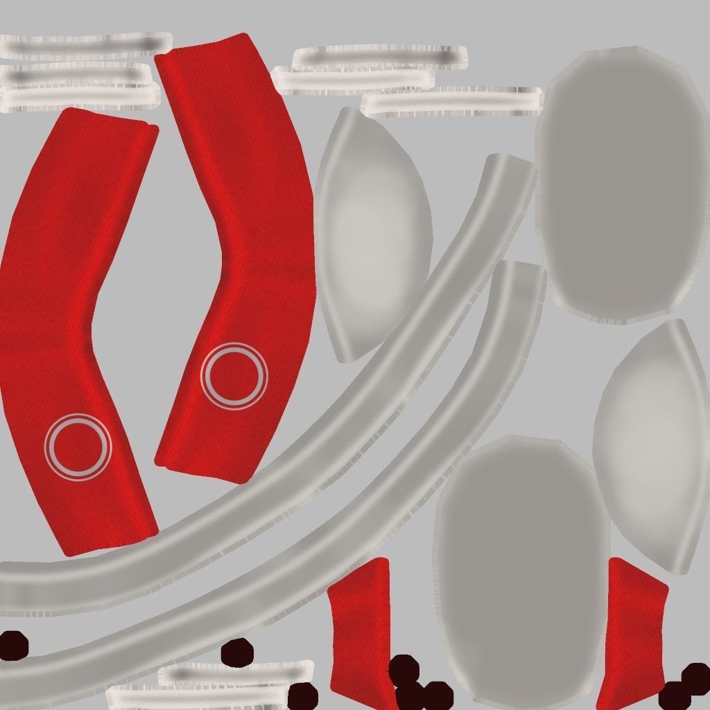 Tom Model cartoon cat Low-poly 3D model_22