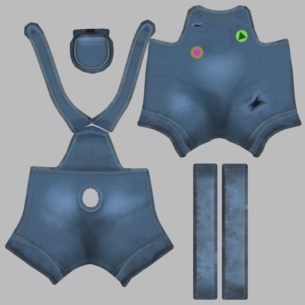 Tom Model cartoon cat Low-poly 3D model_21