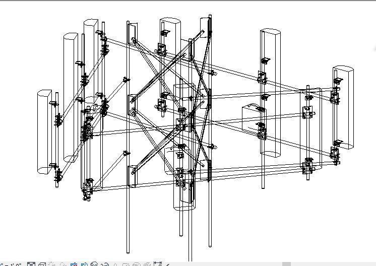 ANTENNA TOWER REVIT FAMILY 2016 3D model_5