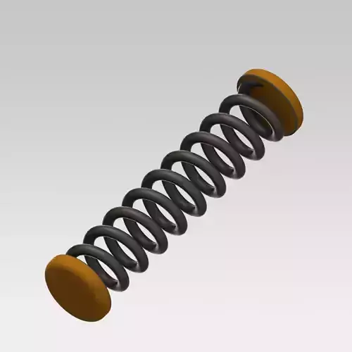Spring 3D model