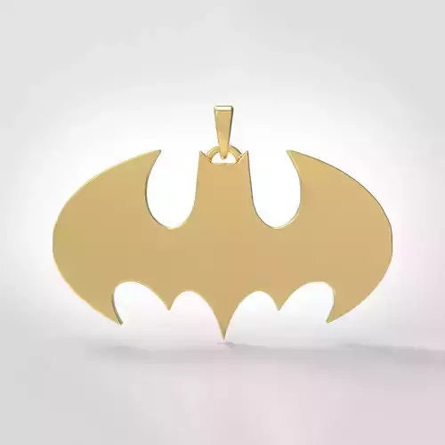 superhero batman pendant