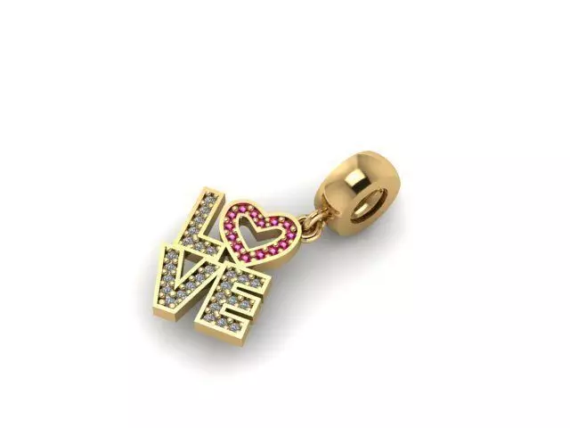 charm hanger series  3D print model_0