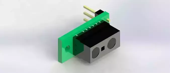 SENSOR SHARP 10CM Free 3D model