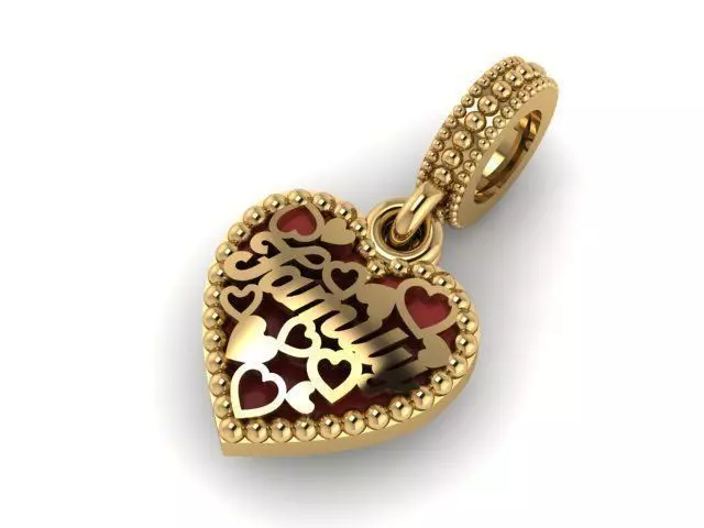 charm hanger series  3D print model_0