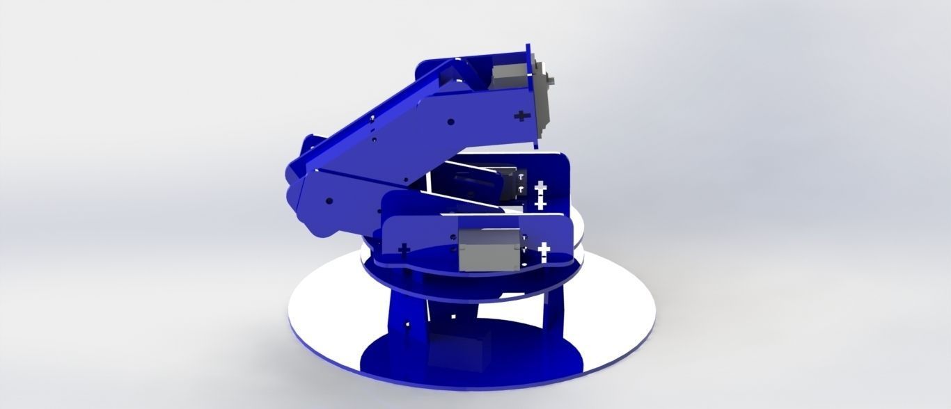 Brazo T1 Tesla BEM Free 3D model_2