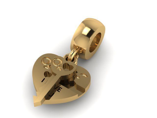 charm hanger series  3D print model