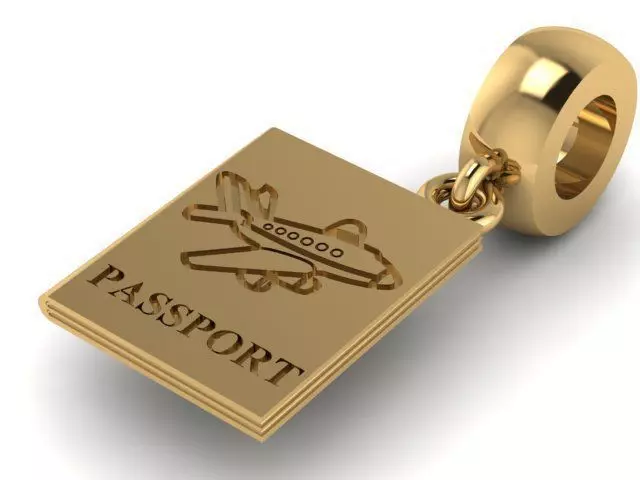 MODEL 53 charm for pandora 3D print model