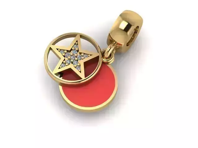 charm hanger series 3D print model