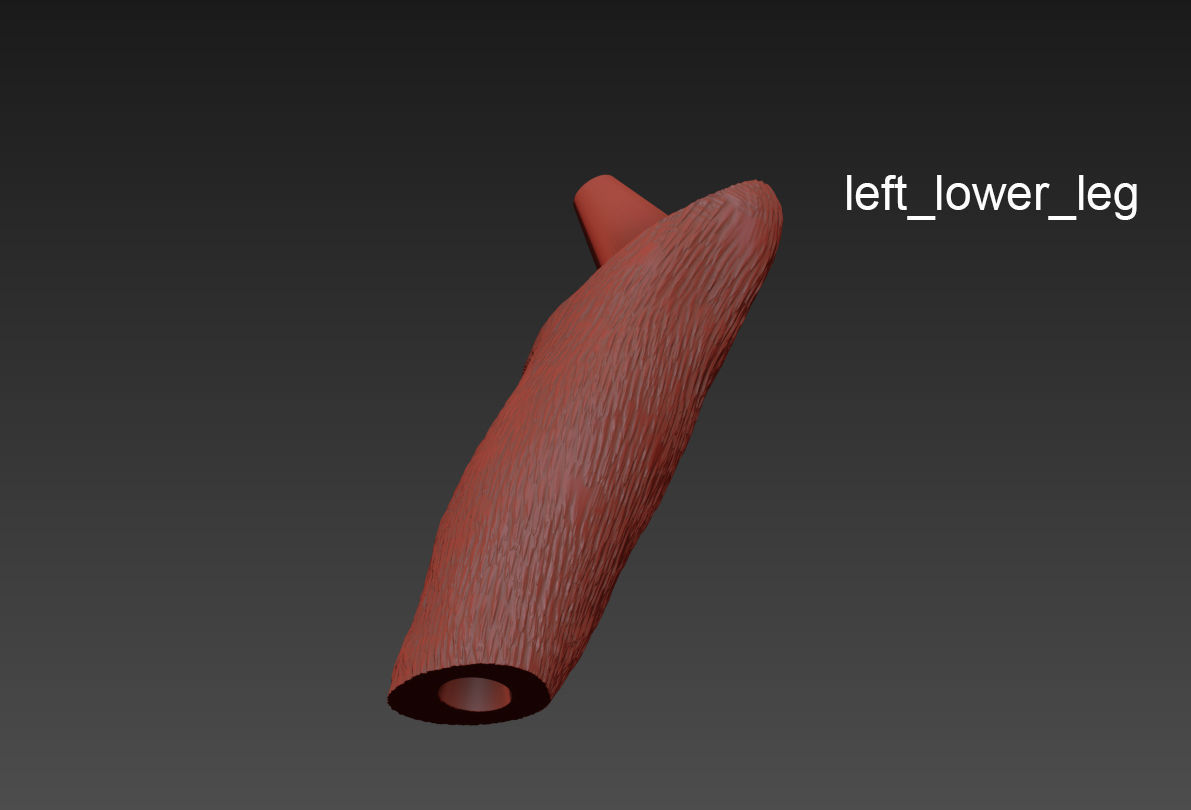 The Monkey Lamp Hanging Left Version  Low and High poly Low-poly 3D model_10