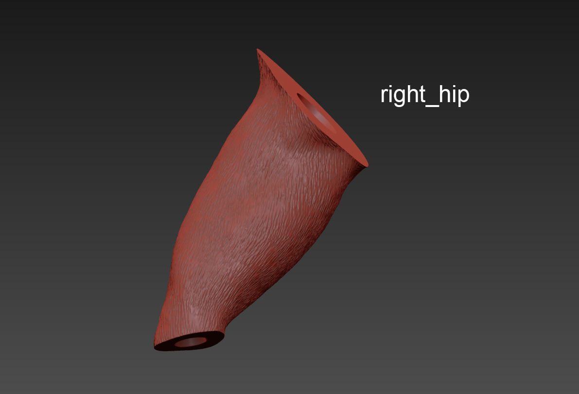 The Monkey Lamp Hanging Left Version  Low and High poly Low-poly 3D model_15