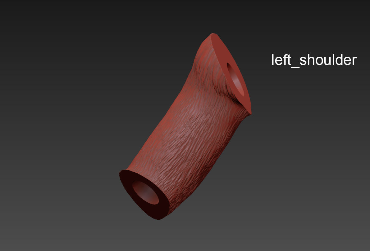 The Monkey Lamp Hanging Left Version  Low and High poly Low-poly 3D model_17