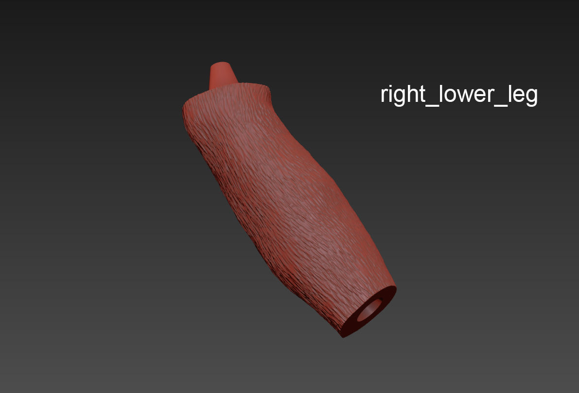 The Monkey Lamp Hanging Left Version  Low and High poly Low-poly 3D model_16