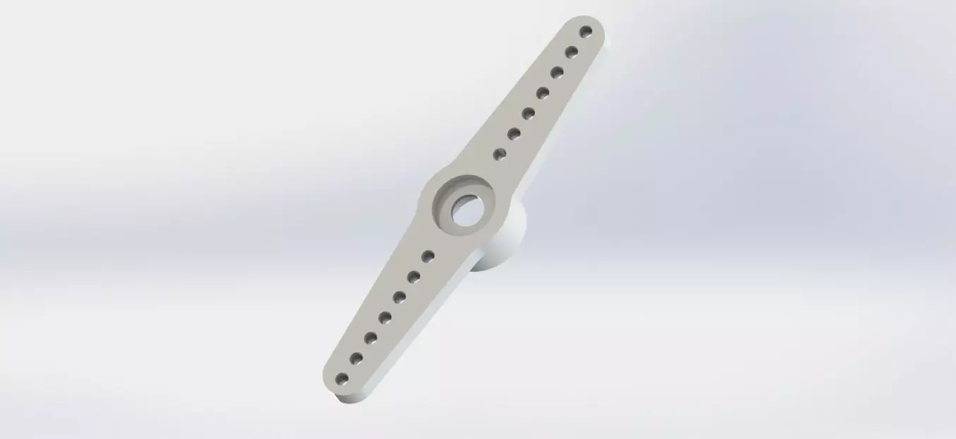 Corona 2 servo 14Kg Free 3D model_0