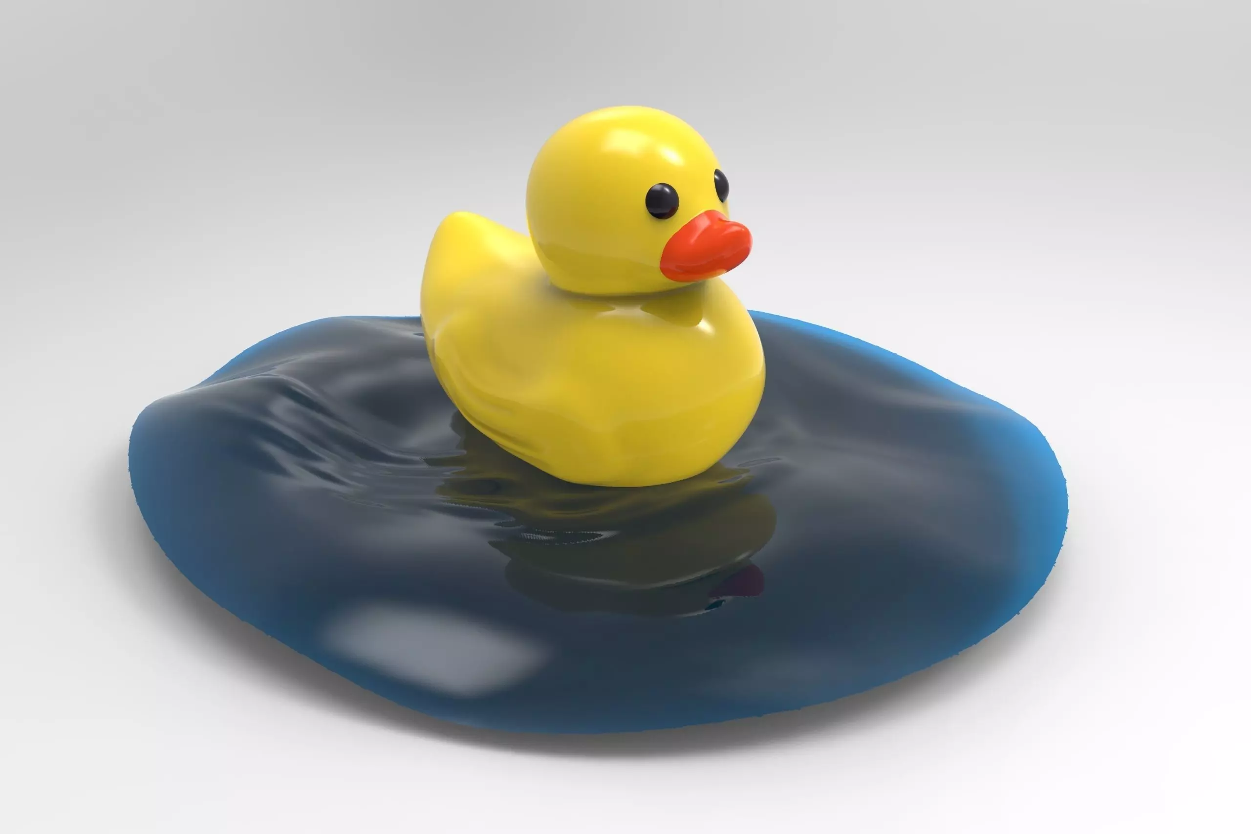 Duck Toy Free 3D print model