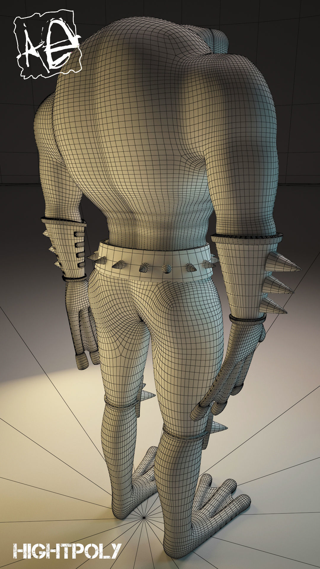 Battletoads frog 3D print model_7