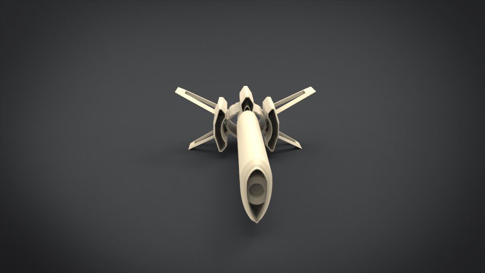Galaxy SpaceShip Low-poly 3D model_15