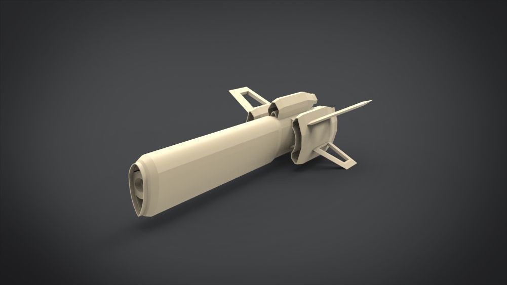 Galaxy SpaceShip Low-poly 3D model_16