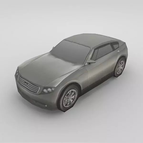 Infiniti Triant Low-poly 3D model_0