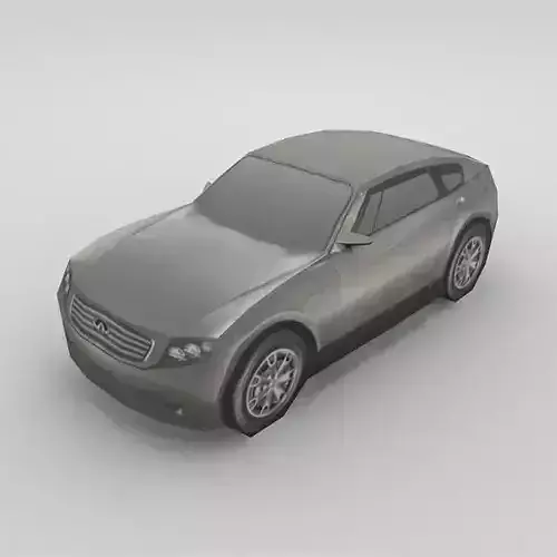 Infiniti Triant Low-poly 3D model