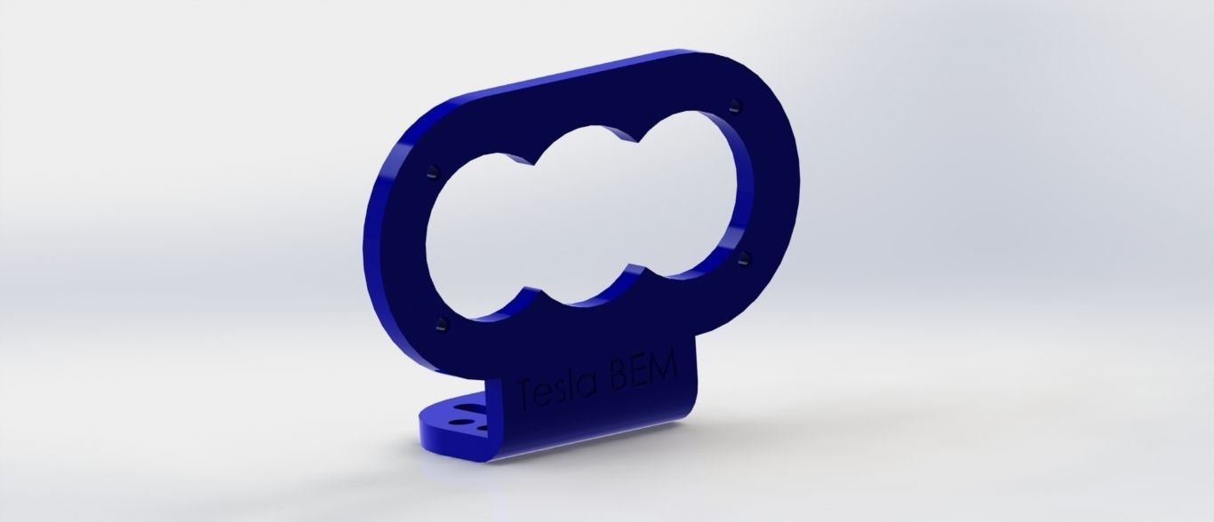 SOPORTE HC-SR04 Free 3D model_3