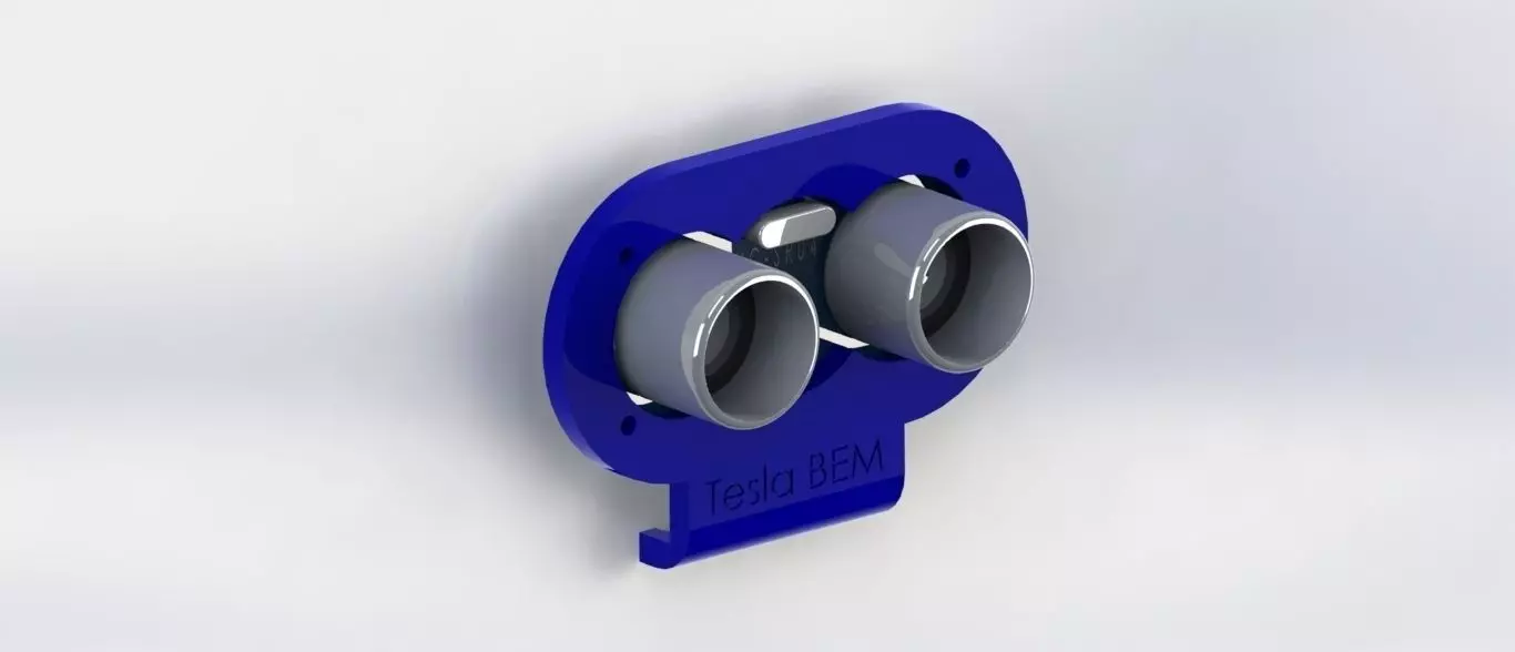 SOPORTE HC-SR04 Free 3D model_0